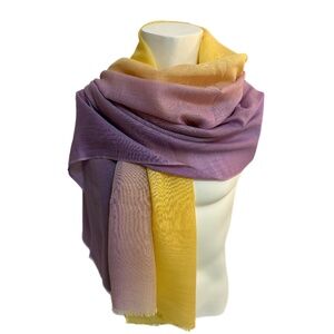 Gloria Ortiz Wool & Bamboo Ombre Scarf - Lightweight Luxury! 🇪🇸